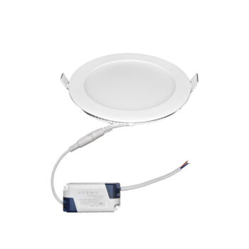 ΦΩΤΙΣ.ΨΕΥΔΟΡ.ΑΛΟΥΜ.ΣΤΡΟΓΓΥΛΟ ΛΕΠΤΟ LED 12W 4000K 120' ΛΕΥΚΟ 21-012101